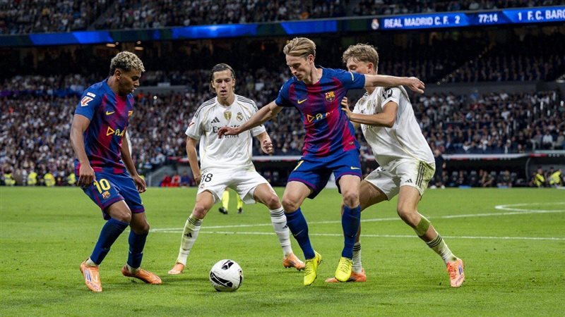 ريال مدريد وبرشلونة